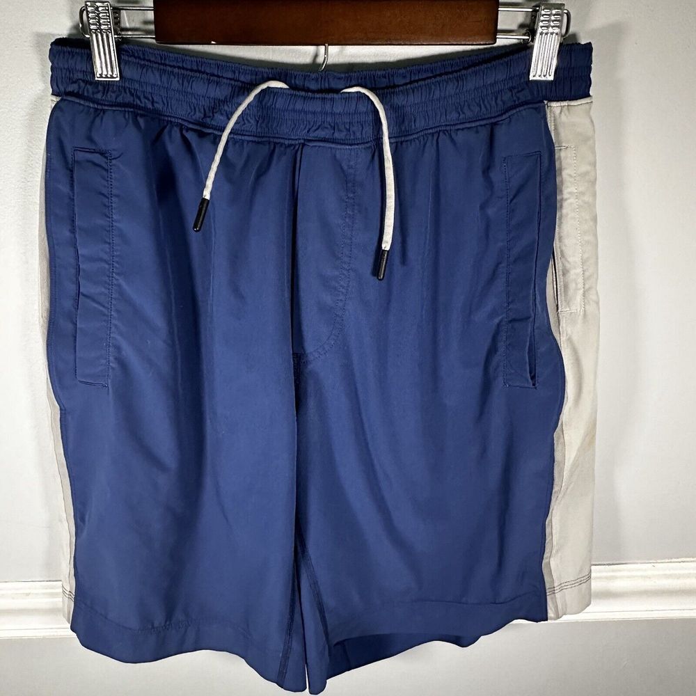 Lululemon Men Pace Breaker Lined Shorts 9" Size Large Lux Indigo Blue ***READ‎